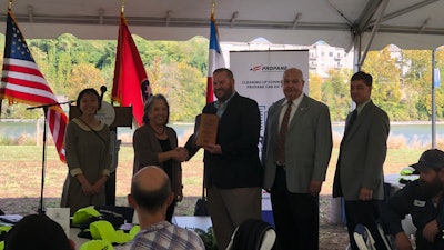 Knoxville, TN, was recognized as the 2019 Green Leadership City and received a $5,000 donation from the Propane Education & Research Council.