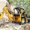 Backhoes, like the one pictured, from countries in the EU will have additional tariffs placed on them by the U.S.