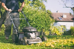 Mowing Lawn
