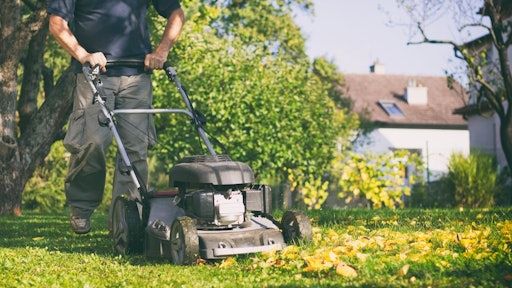 Mowing Lawn