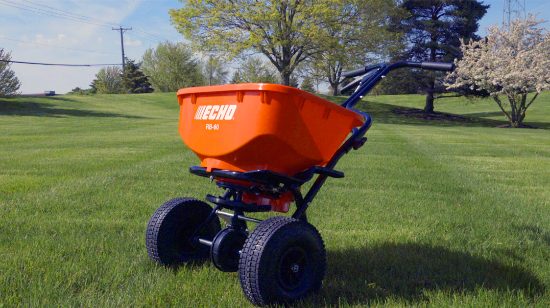 Rb60 ECHO RB-60 Broadcast Spreader From: ECHO Inc. | Green Industry Pros