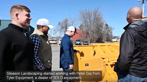 Gleason Johndrow Deploys Sdlg Wheel Loaders
