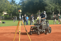 Howard Park Renovation Project Infield Grading