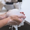 Person Washing His Hand 545014