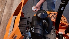 “Changing the oil is a low-cost option to help extend the life of the engine. Use a premium oil that is recommenced for the engine,' says Michael Miller, vice president of Global Support North America, Briggs & Stratton.