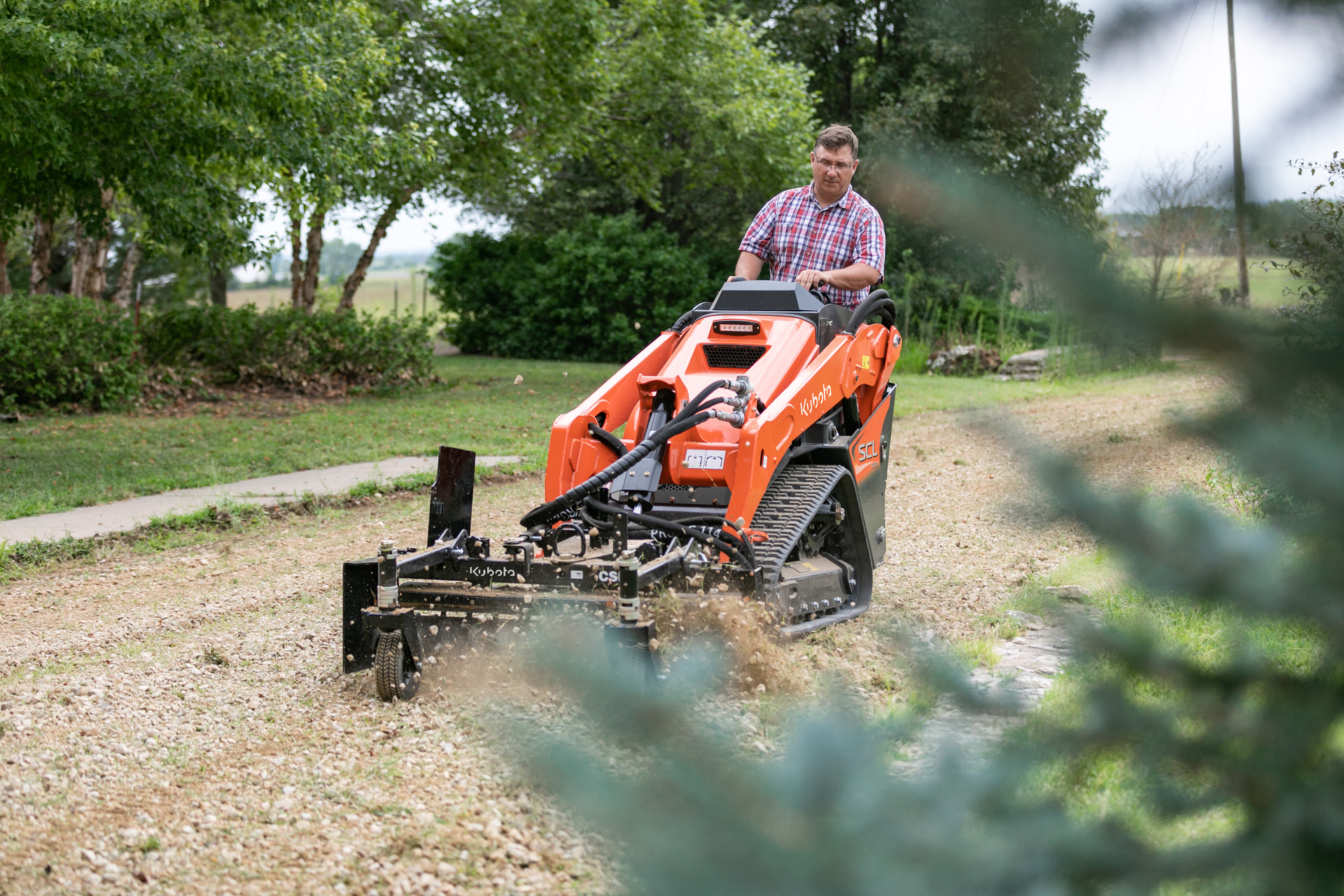 Kubota SCL 1000 Stand-On Track Loader From: Kubota Tractor Corp ...