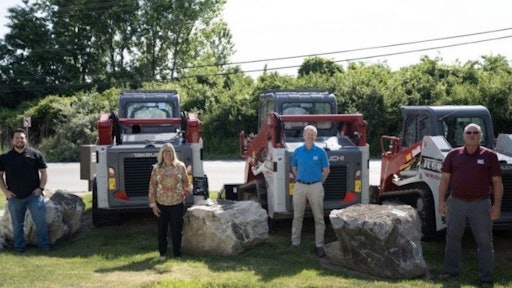 (L-R): Kenny Cobb, inventory & fleet manager, Norris Sales, Karen Zajick, president/principal, Norris Sales, Bill Cummings, sales manager, Norris Sales, Mark Dombrowski, sales specialist, Norris Sales