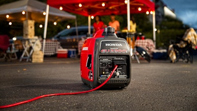 The Honda EU2200i, EU2200i Companion, EU2200i Camo and EU7000iS models provide reliable power for a wide range of outdoor recreational activities including tailgating gatherings or a trip to the great outdoors.