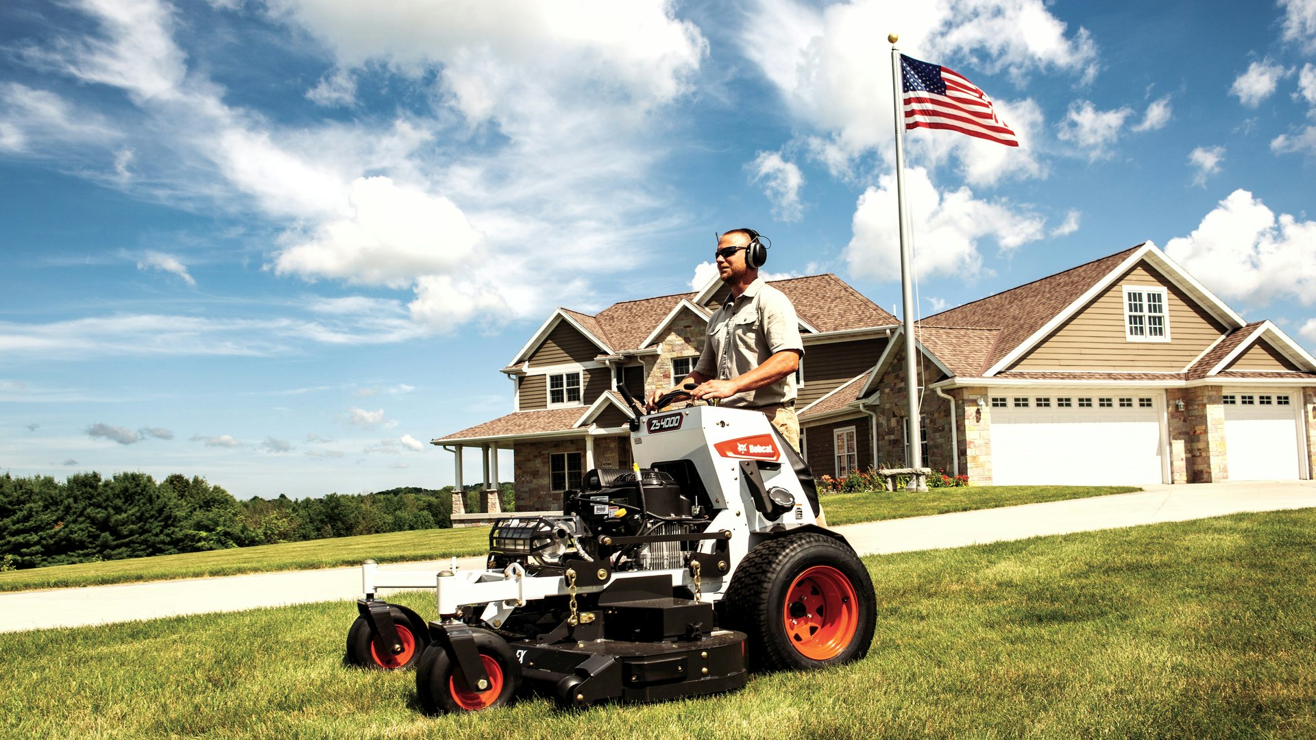 Bobcat mower zs4000 deals