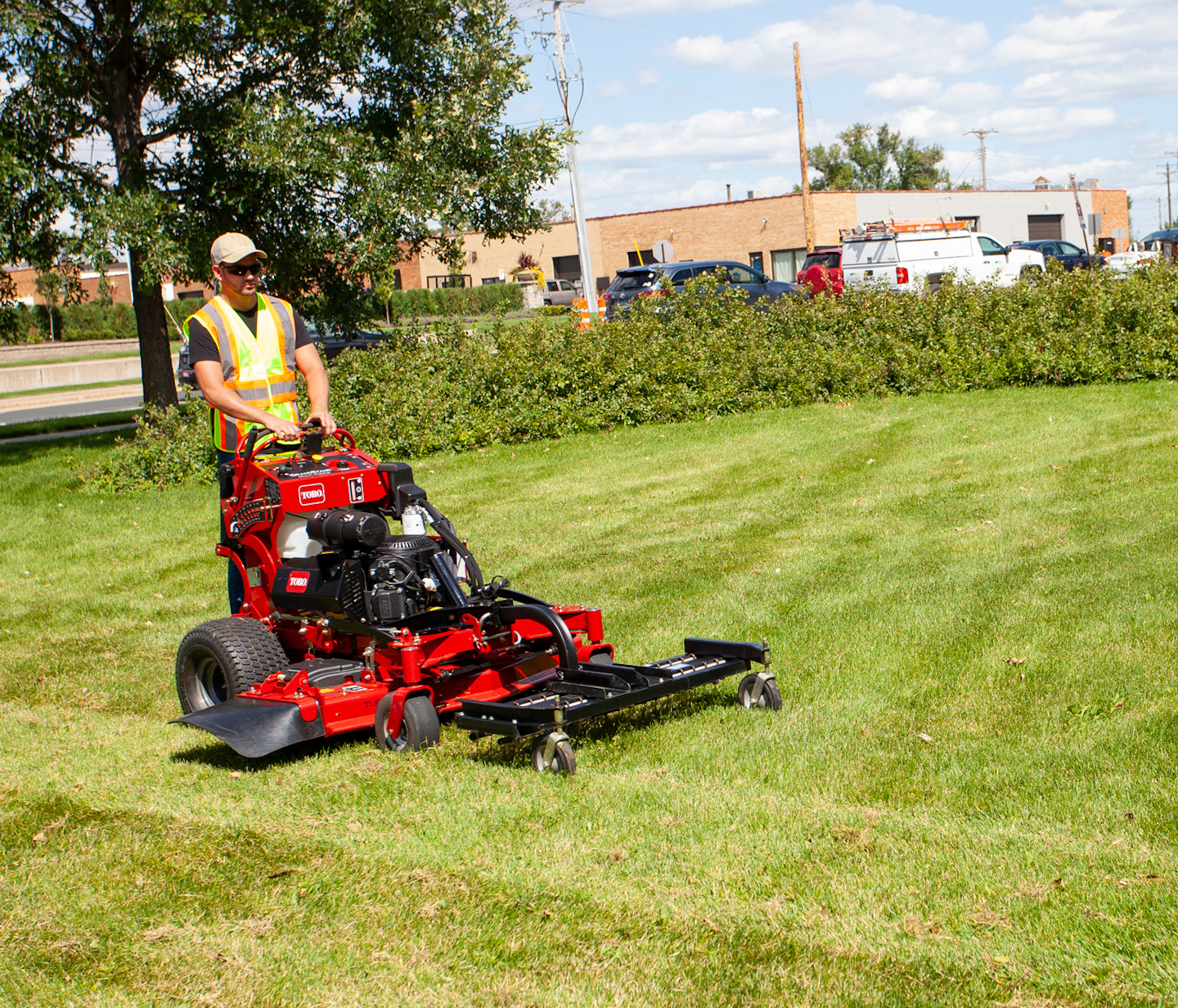 Toro GrandStand Multi Force StandOn Mower Adds Three More Work