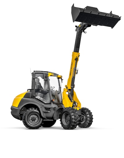 Mecalac’s AS900tele combines the compactness and mobility of the company’s AS Swing Loader Series with telescopic technology to provide game-changing versatility on the jobsite.