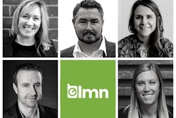 LMN announces new additions to its leadership team. This expansion of LMN's C-suite and executive team results from the technology company's exponential growth and future market expansions. (top left to right) Abbey Gilhula, Chief of Staff, Sarah Collins, Chief Marketing Officer, Mark Bradley, CEO & Co-founder, (bottom left to right) David Chalmers, Chief Revenue Officer, and Megan Macaulay, Vice President of Customer Experience.