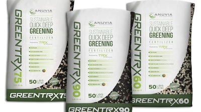 The GreenTRX Family of Products. Extended Feeding Formulas: Turf professionals can offer complete GreenTRX programs or to choose the best analysis for their specific needs based on turf conditions. GreenTRX products incorporate environmentally-friendly poly-coated urea to the base for extended delivery of nutrients and for enhanced visibility while spreading.