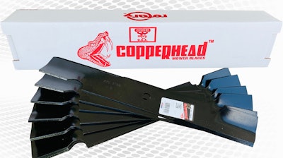 6Pack professional-grade lawn mower blades