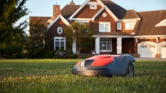 Robotic mowers such as the Husqvarna Automower use sensors and guides (such as buried wires) to trim lawns autonomously.