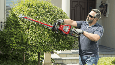 Many professional landscapers still approach the battery-powered equipment skeptically, despite the potential benefits of zero emissions, reduced noise and limited maintenance.