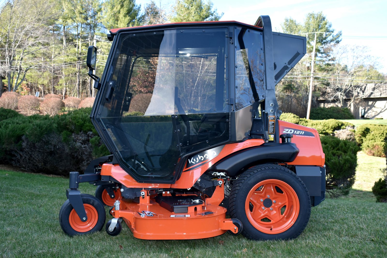 Curtis Premium AC Cab For Kubota ZD1211 From Curtis Industries LLC Green Industry Pros