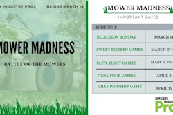 Mower Madness game dates