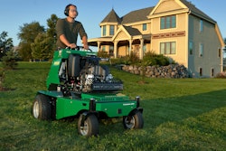 Aerators come in a vast array of options, from tow-behind to walk-behind to stand-on models such as the RYAN Lawnaire ZTS.