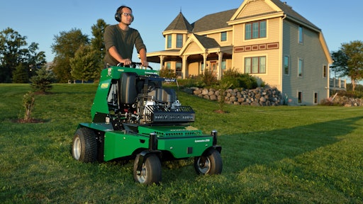 Aerators come in a vast array of options, from tow-behind to walk-behind to stand-on models such as the RYAN Lawnaire ZTS.