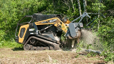 For its RT-120 Forestry model, ASV concentrated on the cooling package. It is designed for 100% load, 100% of the time up to 118 degree F ambient temperatures.