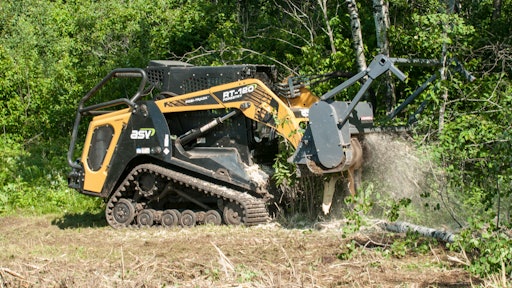 For its RT-120 Forestry model, ASV concentrated on the cooling package. It is designed for 100% load, 100% of the time up to 118 degree F ambient temperatures.