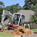 Compact excavators are ideally suited for rental, residential, landscaping, and utility applications.