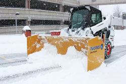 Depending on the surface, it is important to match the equipment to your needs. Either skid steers or compact track loaders will perform comparably in winter.
