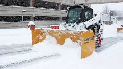 Depending on the surface, it is important to match the equipment to your needs. Either skid steers or compact track loaders will perform comparably in winter.