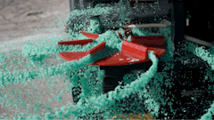 By blending rock salt with a liquid, in a practice known as pre-wetting, the wet salt will start working faster, especially at colder temperatures