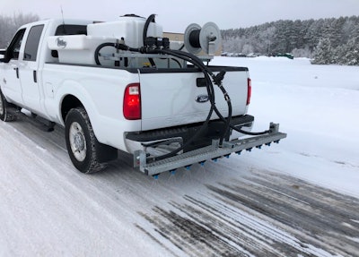 Despite similarities in purpose, liquid ice control products are more powerful than dry salt.