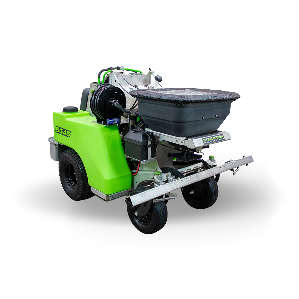 Steel Green Relaunches Mid-Sized Zero-Turn Sprayer/Spreader