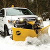 A V-plow can do everything a straight blade can. Several factors need to be considered prior to purchase.