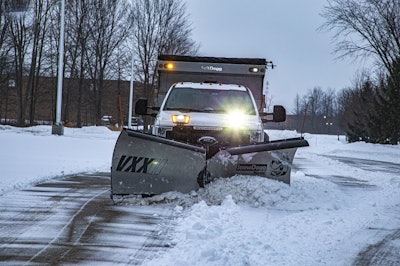 Straight Blade Snow Plows for Pickup Trucks