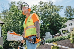 STIHL continues to enhance it's gas-powered units while also growing it's professional battery 135 platform that includes a KombiMotor and other tools.