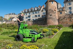 Mean Green Mowers is bringing electric powered equipment to the lawn and landscape market.