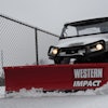 Wstrn Impact Mid Duty Utv Plow