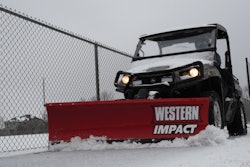 Wstrn Impact Mid Duty Utv Plow