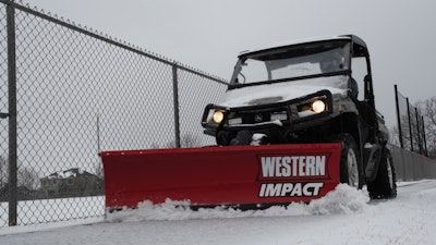 Wstrn Impact Mid Duty Utv Plow
