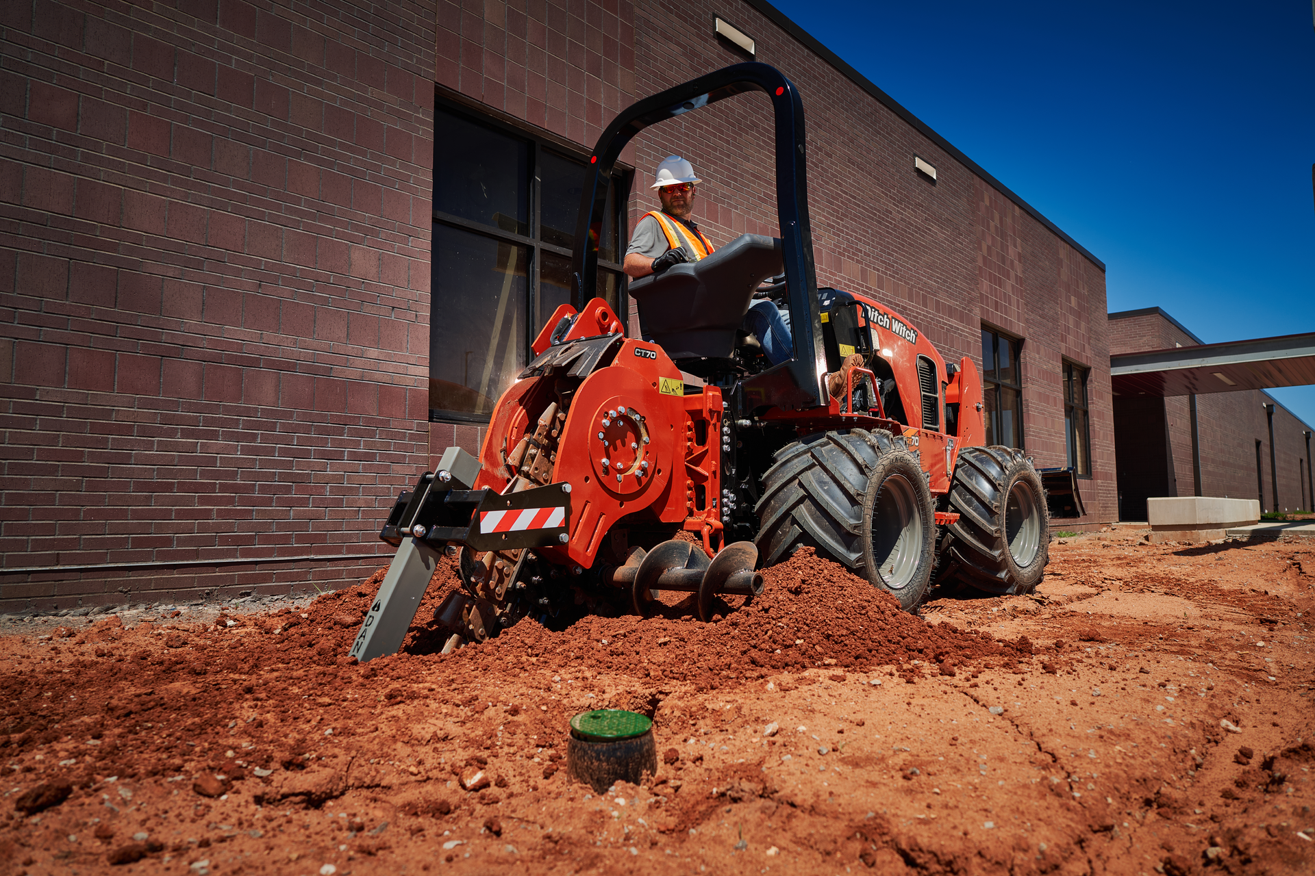 RT70 Ride-On Trencher