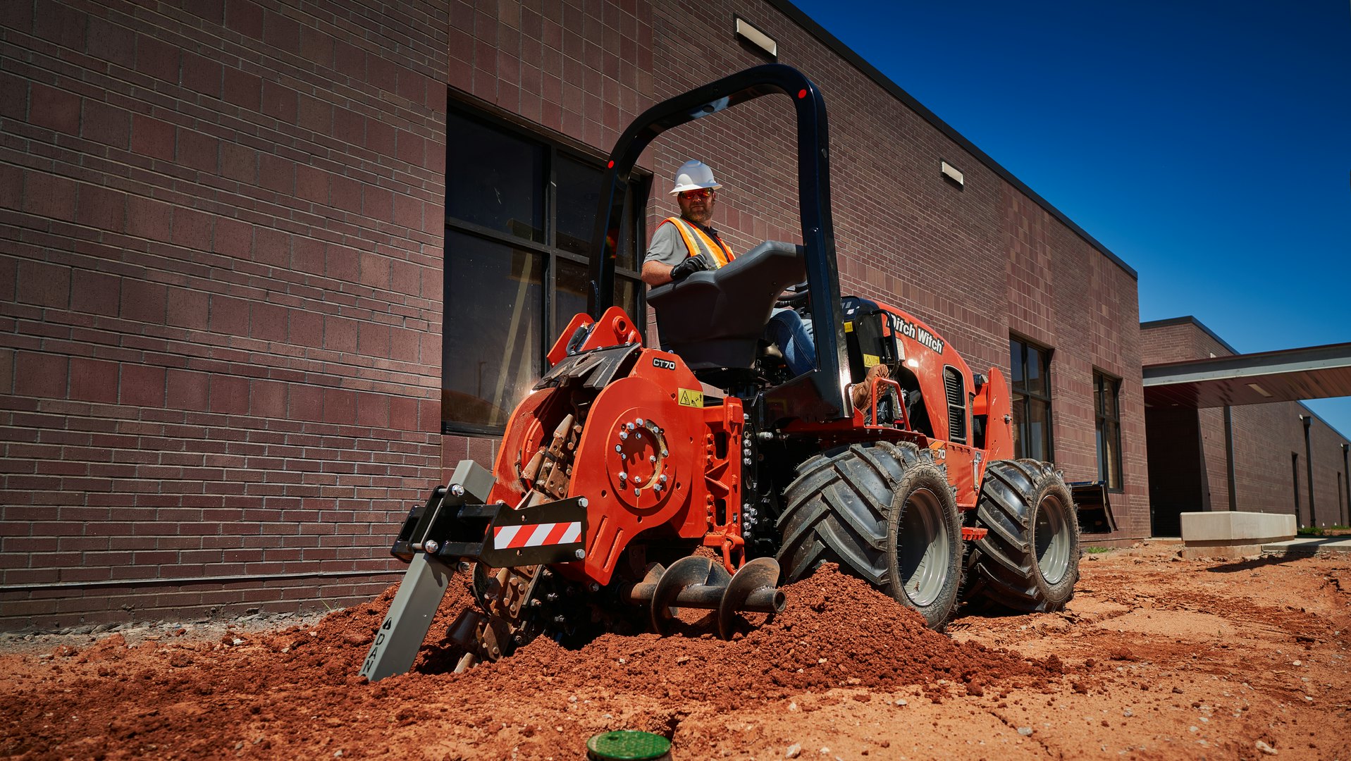Ditch Witch RT70 Ride-On Trencher: Inside the Toolshed | Green