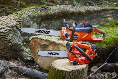 Echo 390 chainsaw top