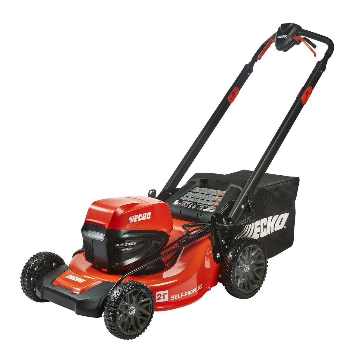 Echo battery self propelled lawn mower sales