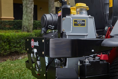 Exmark Lazer Z X - Series with Oil Guard From: Exmark Mfg. Co. Inc Exmark Lazer Z X - Series with Oil Guard From: Exmark Mfg. Co. Inc