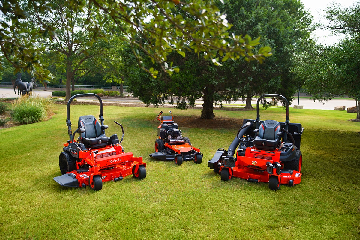 Kubota robotic mower sales