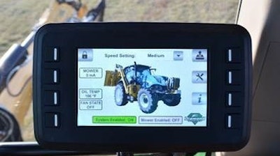 Diamond Mowers IBC Smart Screen