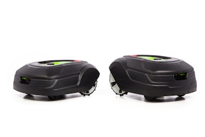 The only maintenance needed on all four of the robotic mower models is replacing the blades.