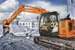 Hitachi Construction Machinery's parent company is selling half its shares in the business.