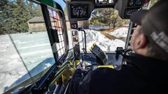 ASV cab visibility