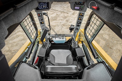 Most newer models of compact track loaders and skid steers have suspended seats, adding at least a minimal buffer between the operator and the machine’s frame. Many manufacturers now offer air ride seats for even better protection for the operator, whether standard or as an option. Some brands take it a step further by adding full seat adjustability.